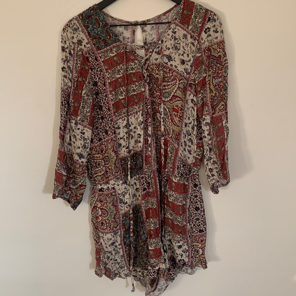 Multicolored romper